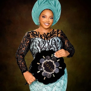 Asoebi Corset Mermaid Gown: African Wedding Guest Dress