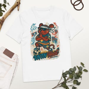 Graffiti T shirt - Street art graffiti t shirt - Cultural Laos Tee - Graphic Design T shirt - urban style cotton tee