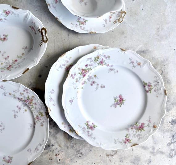 チャールズ・アーレンフェルト リモージュ ディナープレート 4枚セット