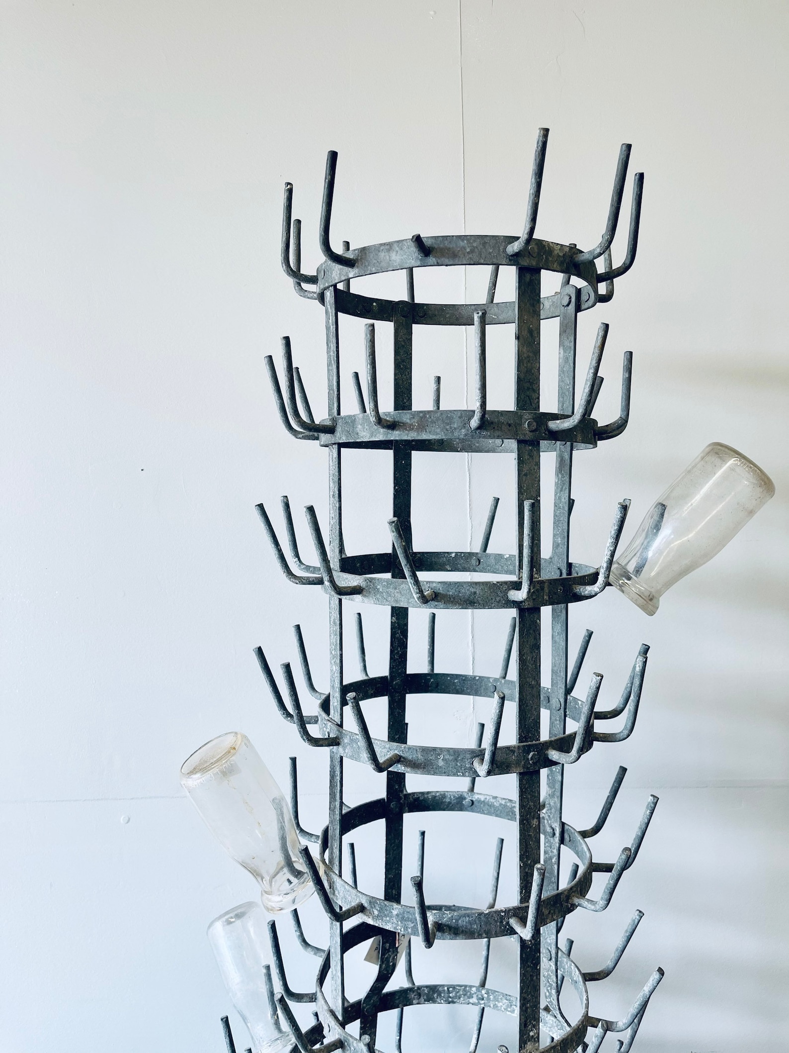 French Bottling Rack Antique Bottle Rack Metal Rack Etsy