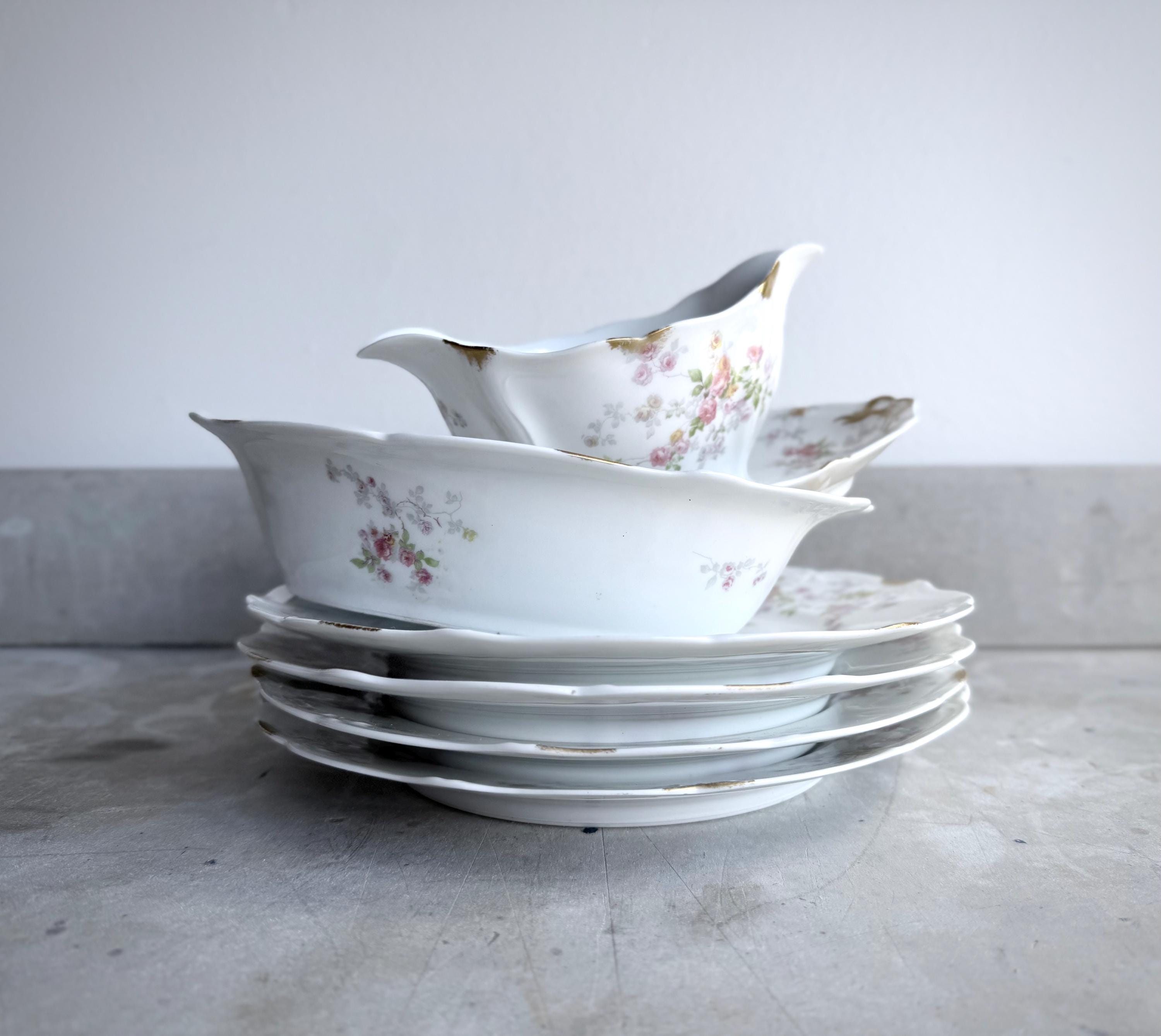 チャールズ・アーレンフェルト リモージュ ディナープレート 4枚セット