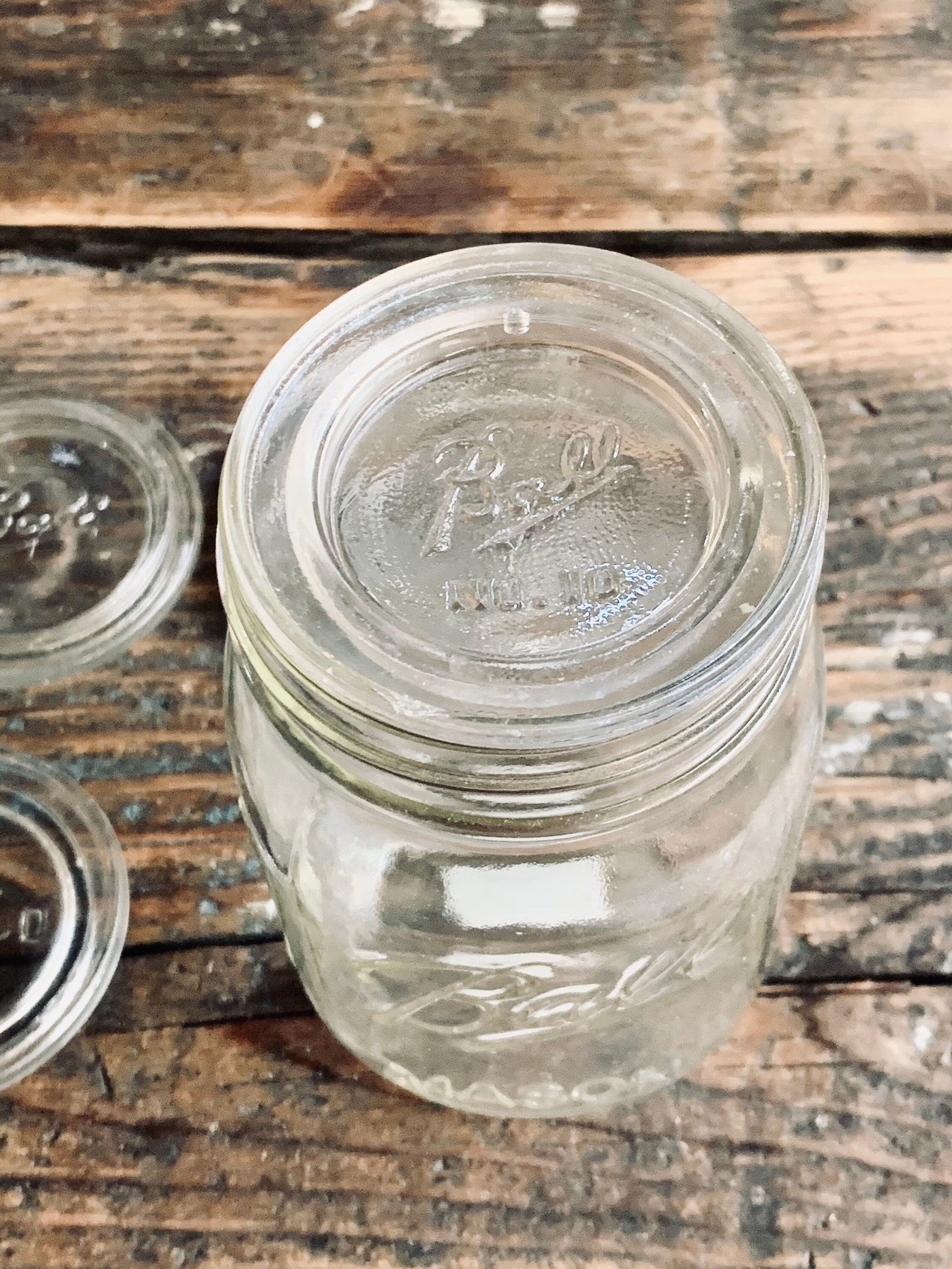 Glass Mason Jar Cap Mason Jar Lid Milkglass Lid Atlas Etsy