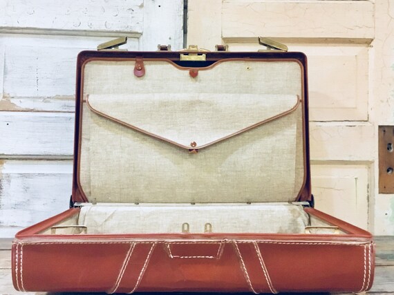 hard shell leather briefcase