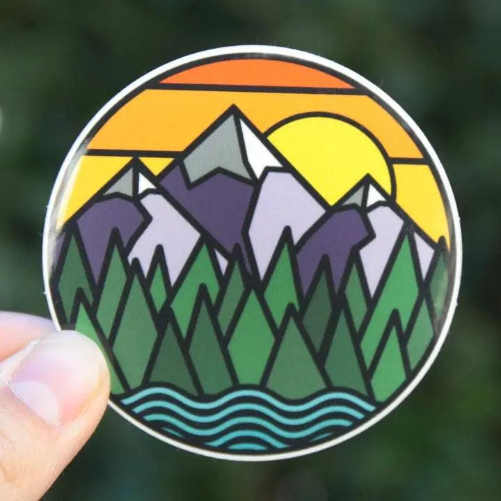 Mountain Rivers Sticker - Etsy