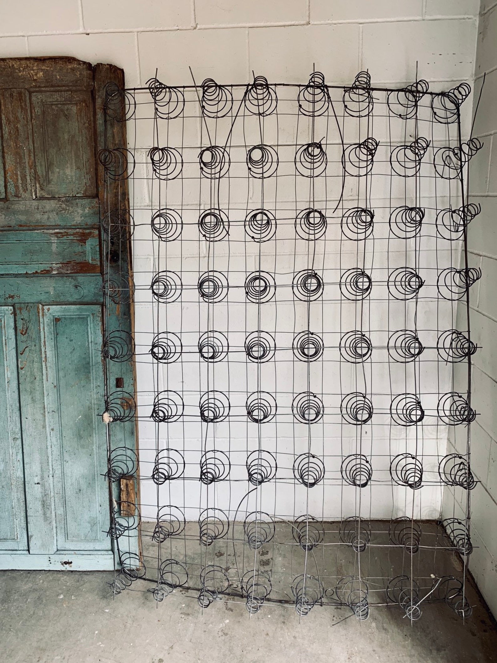 Metal Box Spring Vintage Box Spring Antique Box Spring Etsy