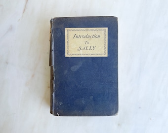 Vintage Erste Ausgabe Einführung in SALLY Von Elizabeth von Arnim 1926 Antikes Buch über Hardcover 1920er Jahre Bibliothek Sammlerstück