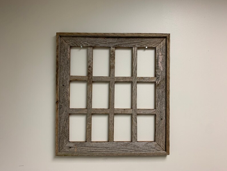 Rustic 12 Multiopening 4x6 Wood Frame Reclaimed Wood Frame Etsy