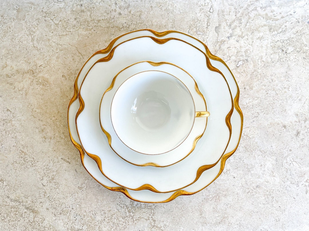 Haviland Limoges Silver Anniversary Porcelain France Small Dish Small