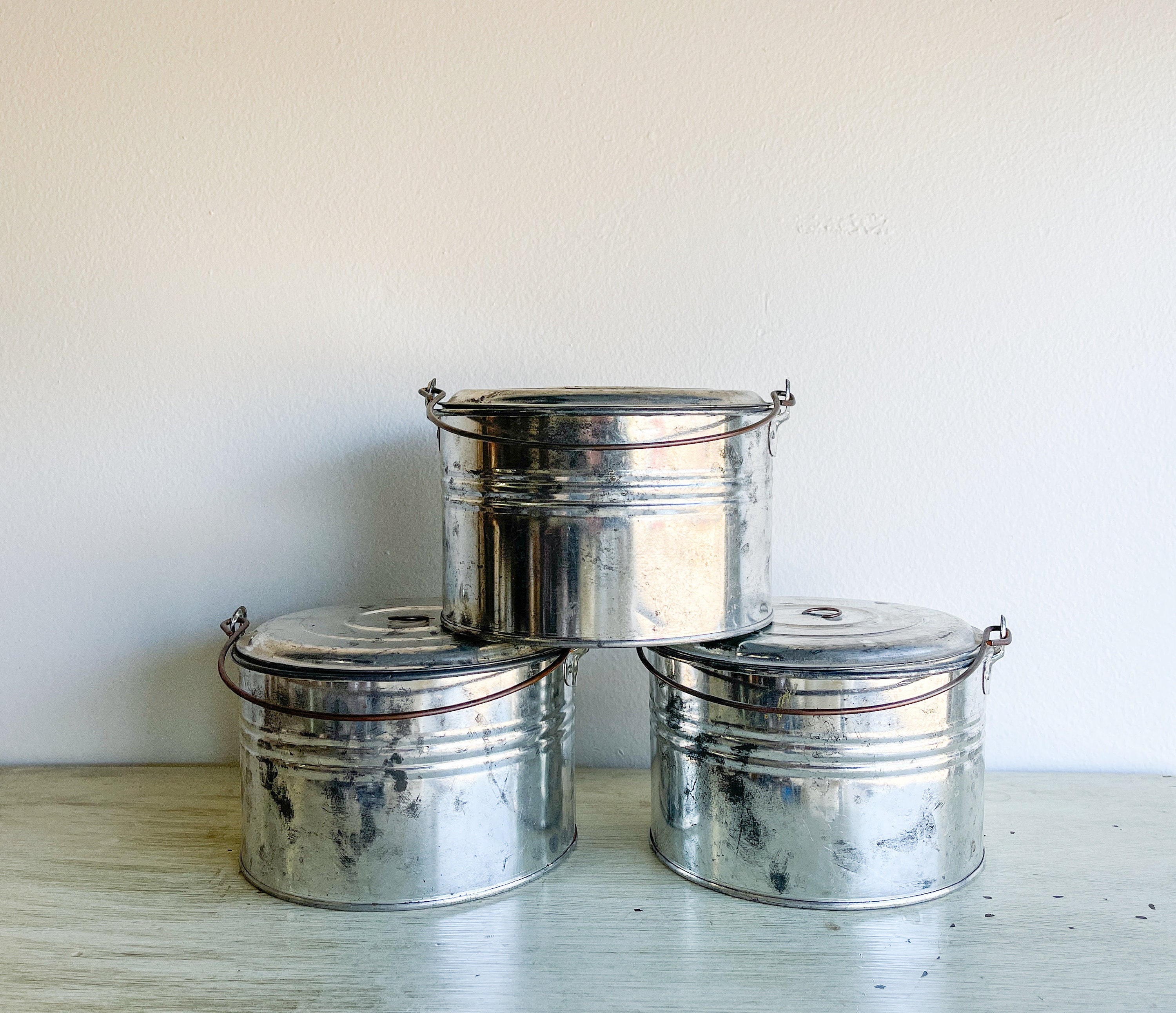 Tazza Doppia Per Tavolozza Pittura - Acciaio Inossidabile Con Coperchio | Per Olio, Trementina E Medium | Con Clip Per Fissaggio Alla Tavolozza - Foto 8