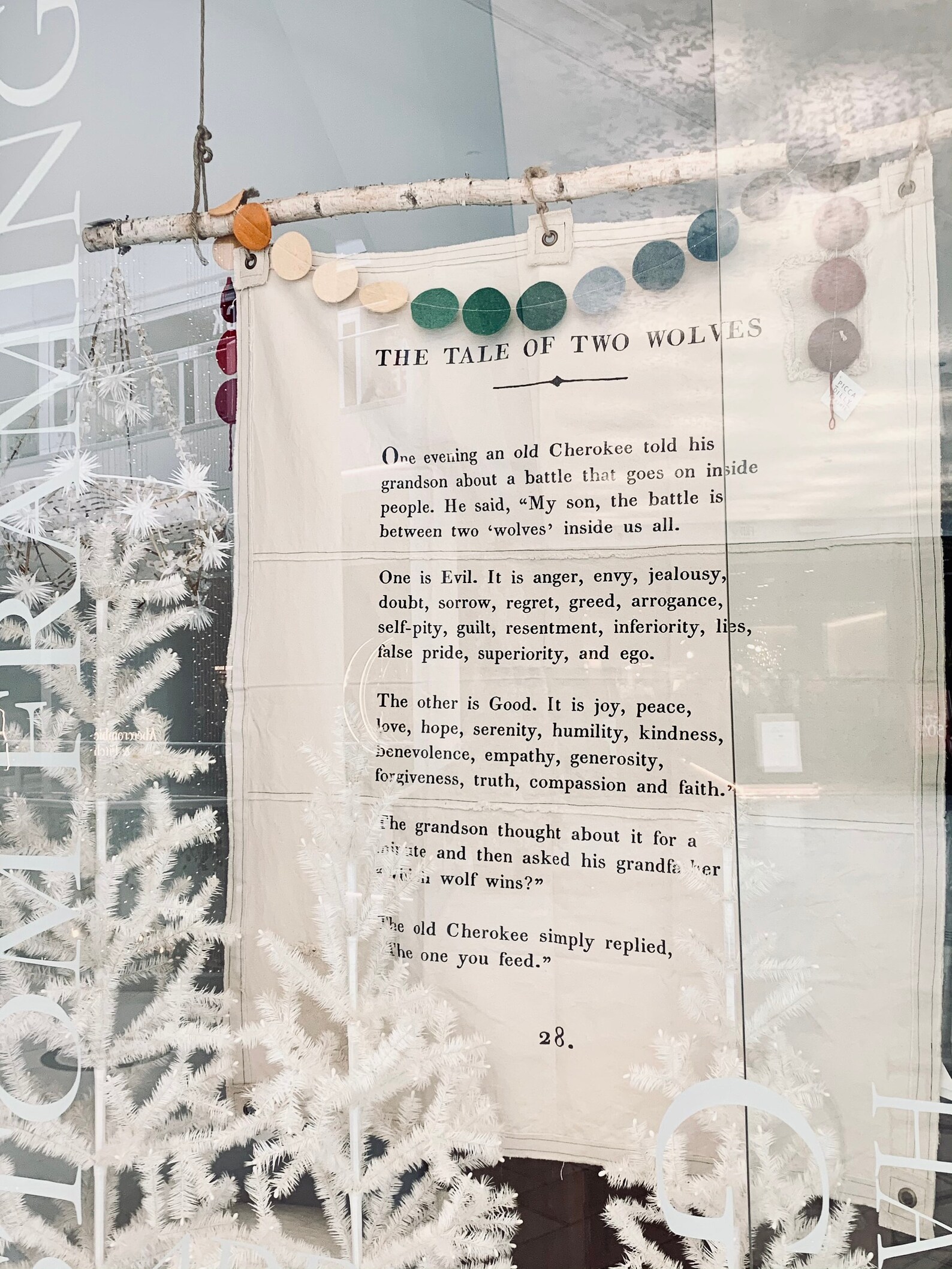 Large Canvas Wall Tarp Inspirational Wall Hanging Poetry Etsy