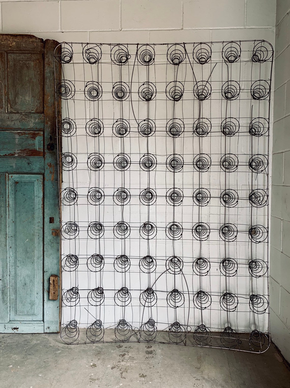 Metal Box Spring Vintage Box Spring Antique Box Spring Etsy