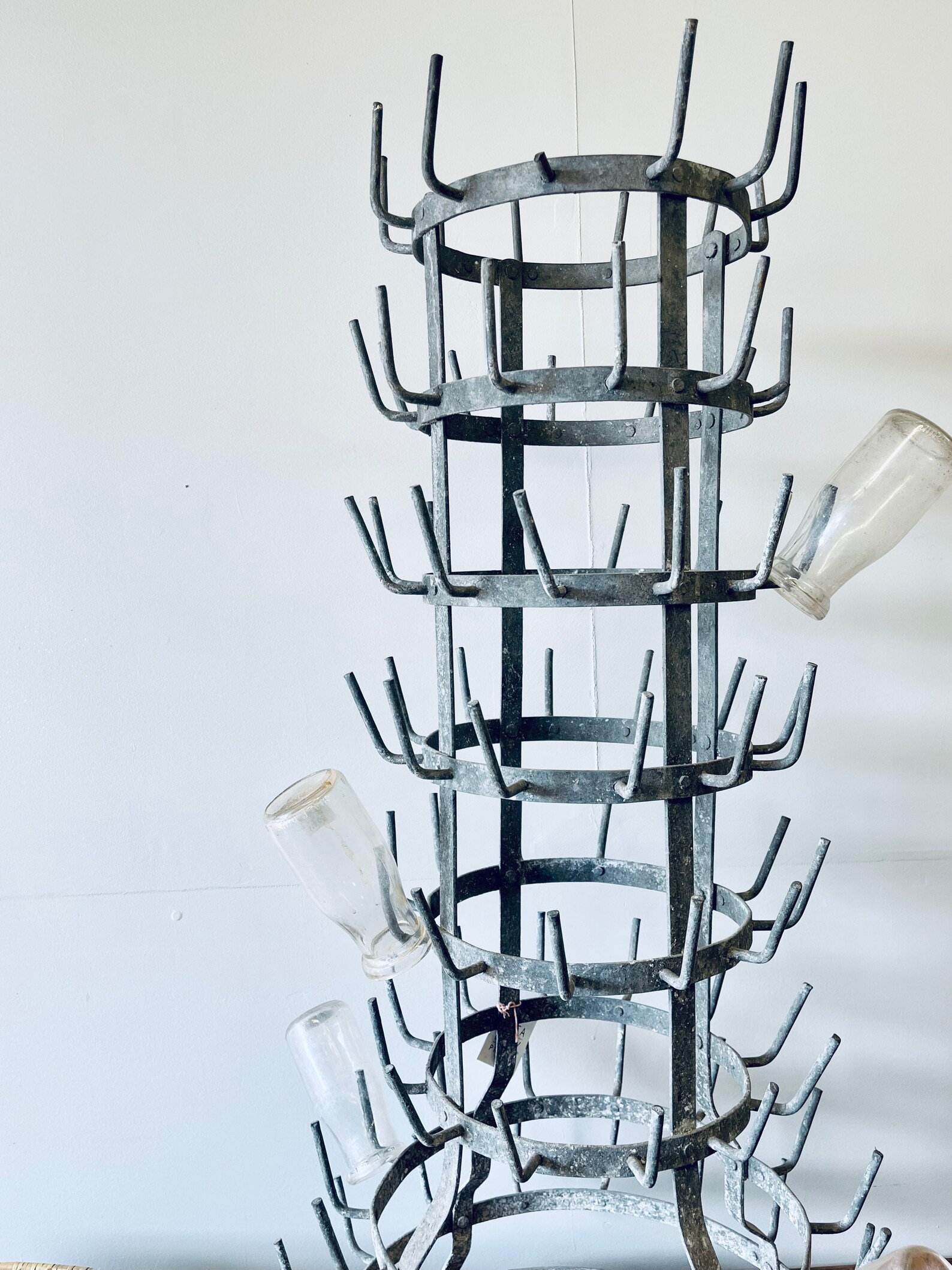 French Bottling Rack Antique Bottle Rack Metal Rack Etsy