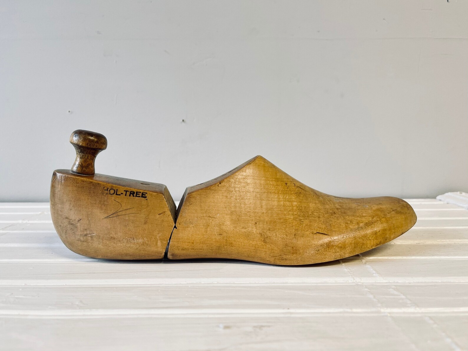 Antique Wooden Shoe Form Wood Shoe Form Cobbler Shoe Mold Etsy