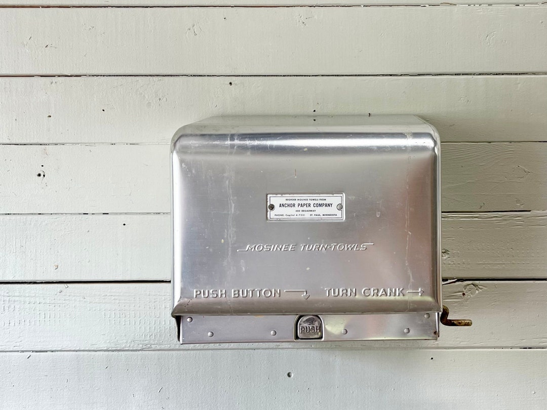 Vintage Paper Towel Dispenser  SPEARHEAD COLLECTION – Spearhead & Company