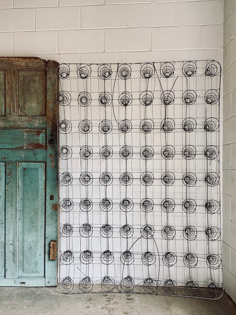 Metal Box Spring Vintage Box Spring Antique Box Spring Etsy