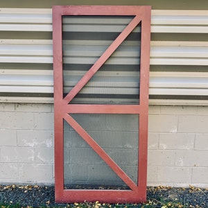 Custom Screen Barn Doors Custom Screen Parlor Doors Sliding Screen Doors Custom Screen Doors READ POST DESCRIPTION before ordering image 8