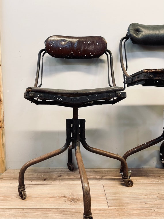 Vintage machinist deals chair