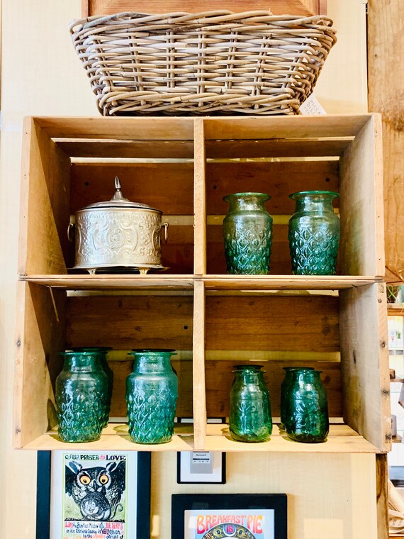 Antique Fruit Crate Wood Orange Crate Crate Shelf Art Etsy