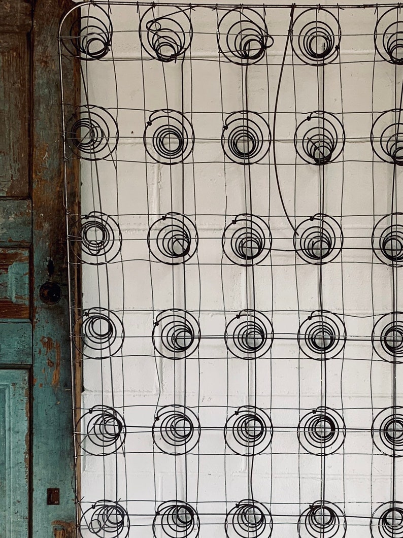 Metal Box Spring Vintage Box Spring Antique Box Spring Etsy