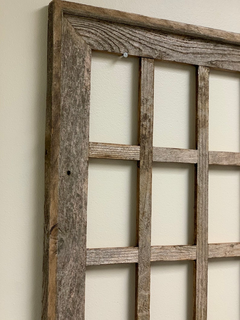 Rustic 12 Multiopening 4x6 Wood Frame Reclaimed Wood Frame Etsy