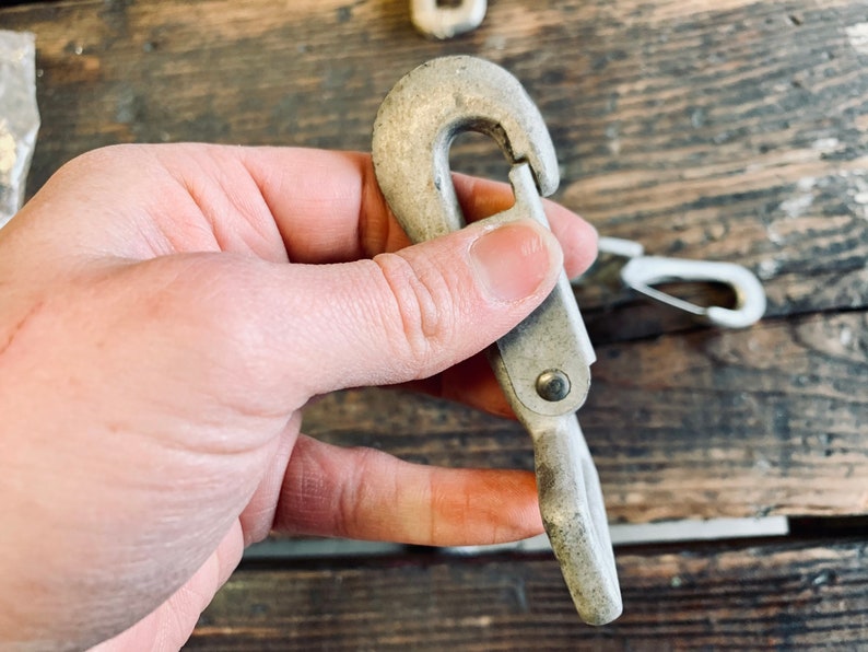 Heavy Duty Industrial Hooks Closed End Hook Galvanized Etsy