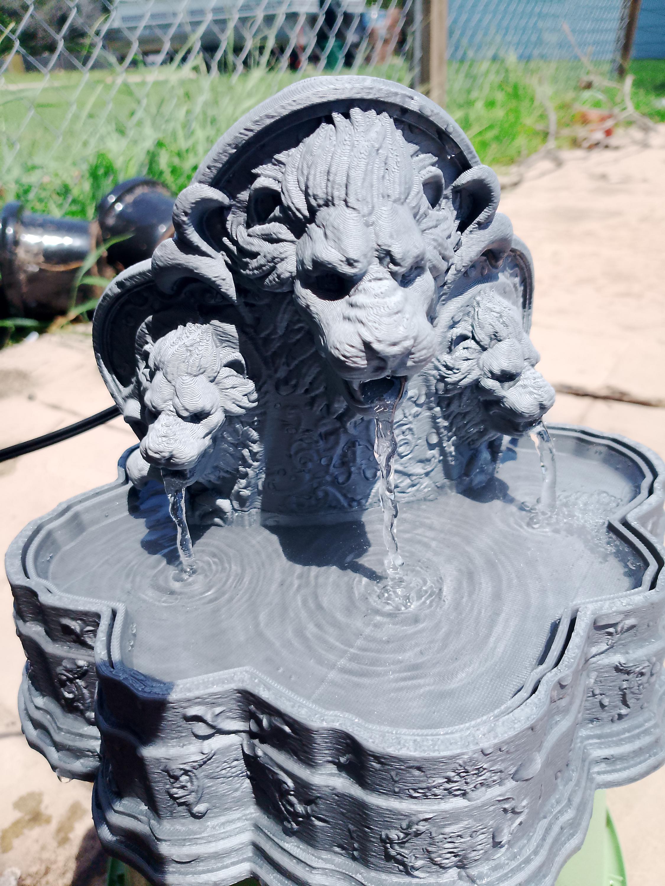 ライオン彫刻の噴水置物 楽天市場】噴水 ライオン（ガーデンオーナメント・置物