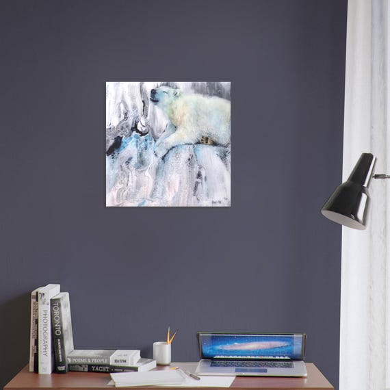 Polar Bear Art Print - Wildlife Art