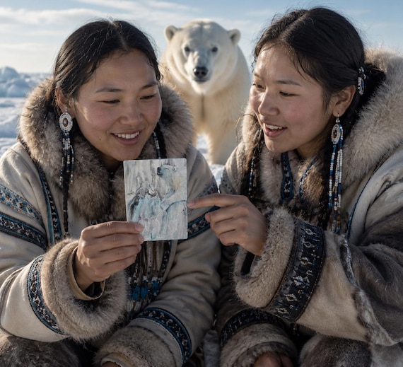 Save the Arctic Polar Bear Postcards Pack of 10