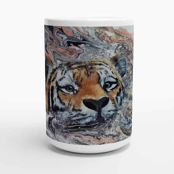 Tiger-Wildlife 15oz Ceramic Mug