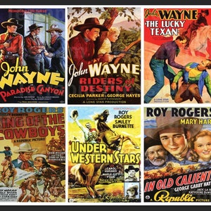 Clásico Western John Wayne Roy Rogers Tumbler 20oz Aislado Country Cowboy Cup Lid Straw Vintage Movie from the Wild West