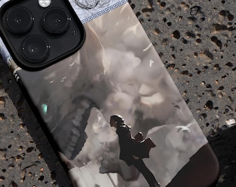 Attack On Titan Phone Case Eren Yeager Eren cover for iPhone 16E, Pro, 15, 14, 13, 12, Samsung S25, S23FE, A56, A16, Pixel 9Pro, 9a, 8A