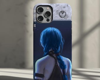 Coque de téléphone anime premium, coque de portable pour iPhone 16 E 15 14 13 12 11 Pro Max Samsung S23 S24 FE S21 S22 S25 Ultra, Nefomi modèle n° : 0011