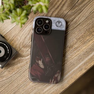 Mikasa Ackerman Phone Case, Attack on Titan Anime Cover for iPhone 17 Air 16e Pro Max 15 14 13 12 11 | Samsung S25 S24 FE | Google Pixel 10 image 6