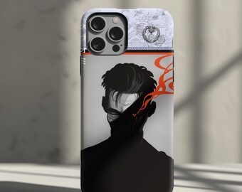 Coque de téléphone anime premium, coque de portable pour iPhone 16 E 15 14 13 12 11 Pro Max Samsung S23 S24 FE S21 S22 S25 Ultra, Nefomi modèle n° : 0043