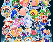 スーパーマリオサンシャイン ステッカー - Etsy 日本