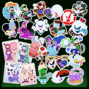 Luigi&#39;s Mansion Stickers