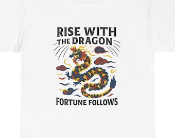 Camiseta de dragón japonés – Rise with the Dragon