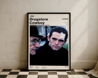 Drugstore Cowboy-original Vintage Movie Poster of Gus Van Sants