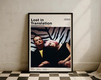 ロスト・イン・トランスレーション映画ポスター - ビル