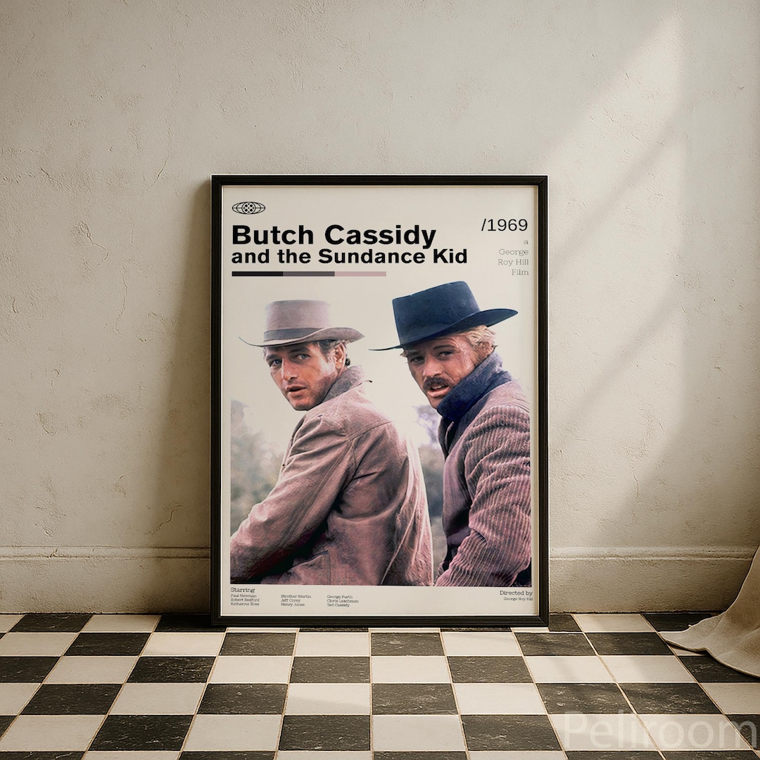 Butch Cassidy and the Sundance Kid Movie Poster | Paul Newman Robert ...