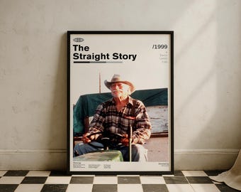 ストレイト・ストーリー ヴィンテージ映画ポスター - デヴィッド