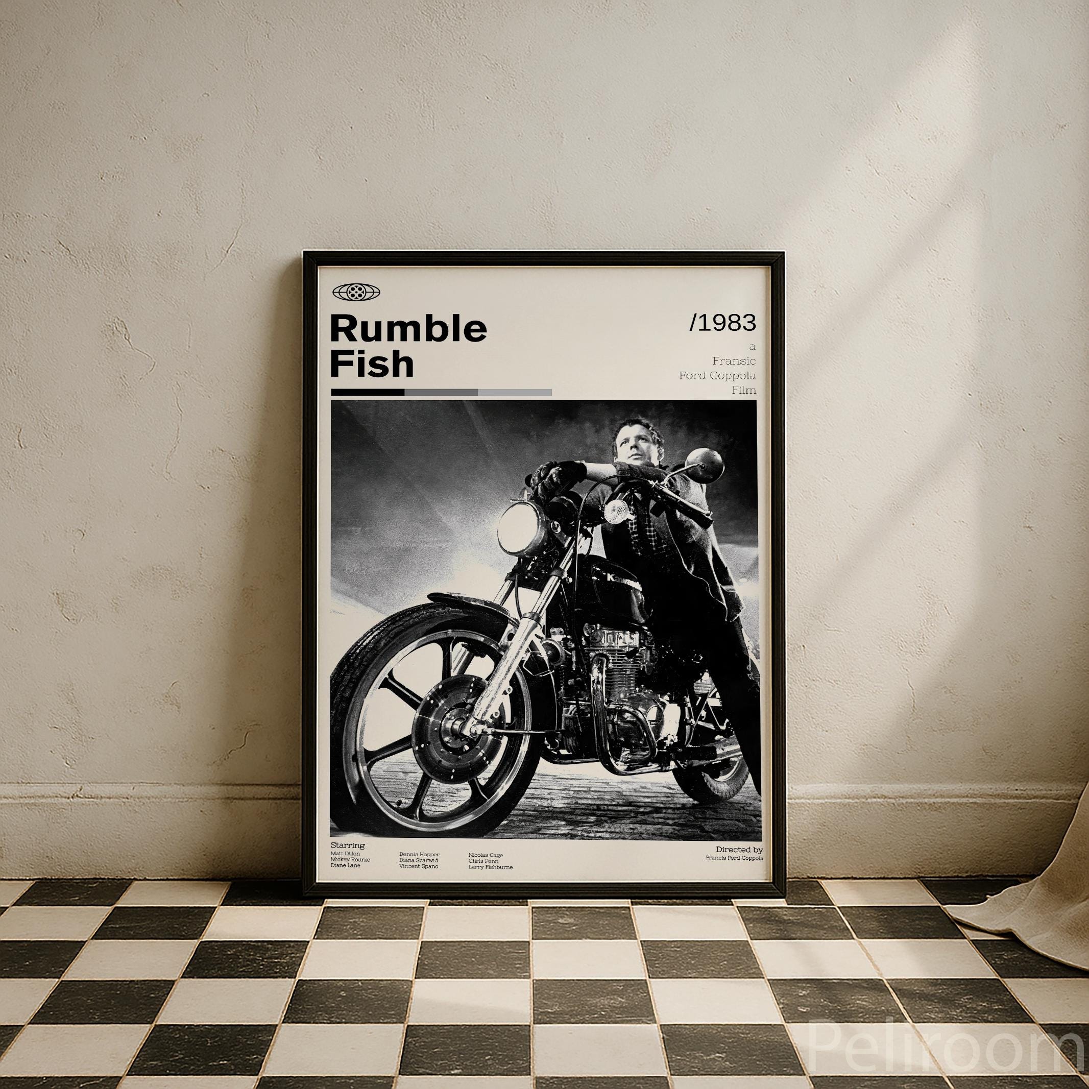 ランブルフィッシュ　ポスター Rumble fish poster - Etsy 日本