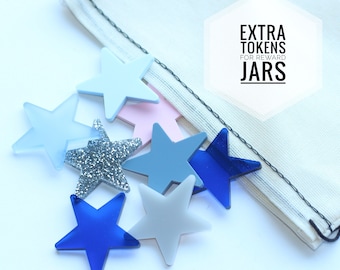 Star Jar Token, Reward Jar Token, Stars for Reward Jar, Reward Chart, Extra token for reward jar, Behavior Chart for Classroom, Teacher Gift