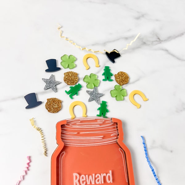 Star Jar Tokens, Reward Jar Tokens, St Patrick's Day Token, Extra tokens for reward jar, Behavior Chart for Classroom, Teacher Gift