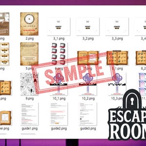 demon hunters kpop escape room game 3, RUMI version, paper escape room pages