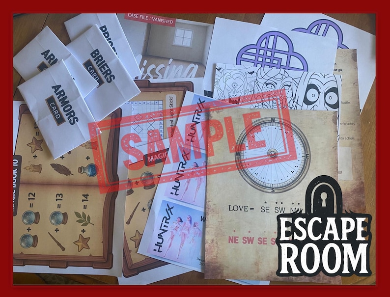 demon hunters kpop escape room game 4, RUMI version