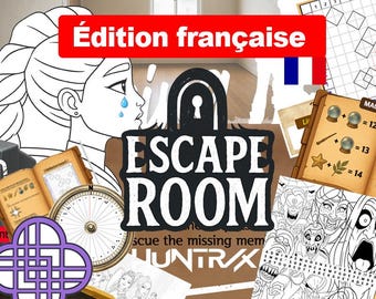 French version, Kpop demon hunters Escape Room Game - Huntrix RUMI Rescue Mission (Ages 8+)