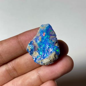 28.50 Cts, AAA Grade Black Opal Rough | Ethiopian Welo Natural Raw