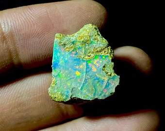 Ethiopian Opal Rough Stone | Natural Rough