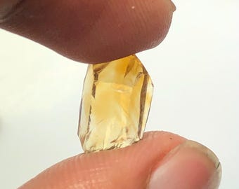 Heated Citrine Rough Lot – Facetable Gemstone Crystals for Lapidary
